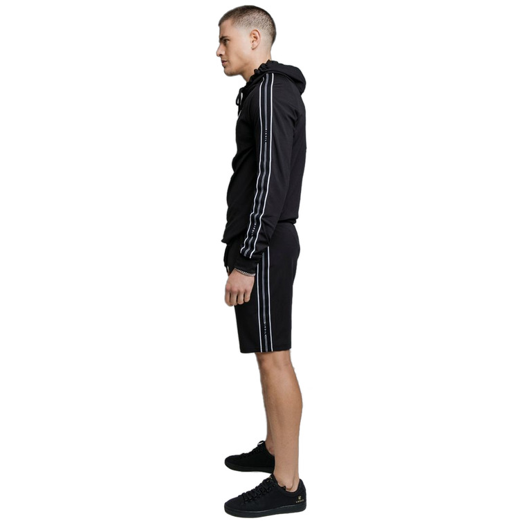 SUDADERA HOMBRE  SIKSILK STATUS TAPE OVERHEAD HOODIE