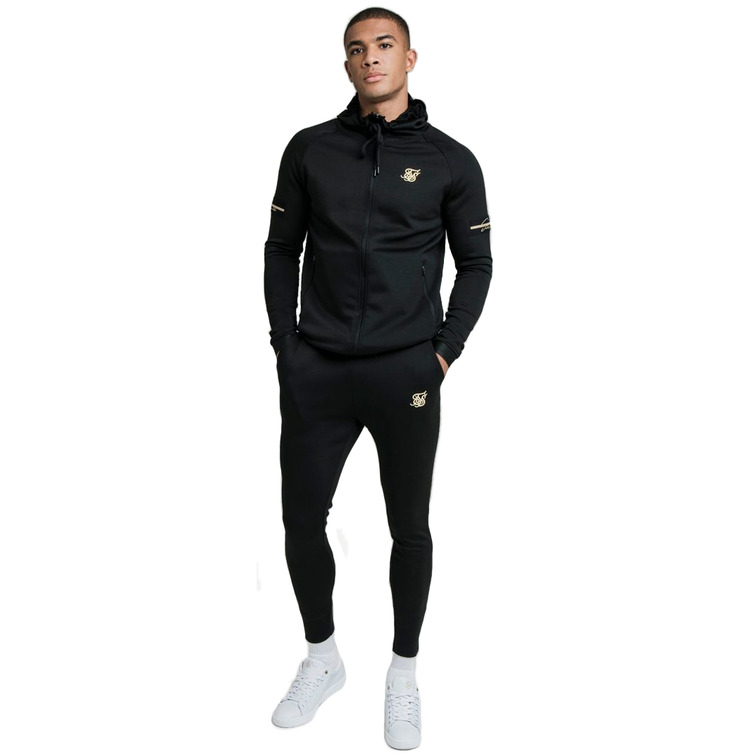 SUDADERA HOMBRE  SIKSILK EXPOSED TAPE ZIP THROUGH JACKE
