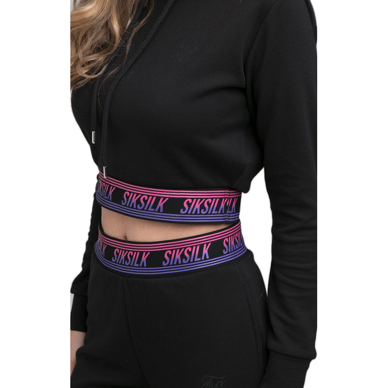 SUDADERA MUJER  SIKSILK SIKSILK TWILIGHT FADE TRACK TO