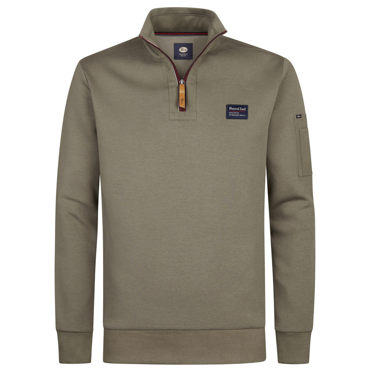 SUDADERA HOMBRE  PETROL INDUSTRIES MEN SWEATER COLLAR ZIP