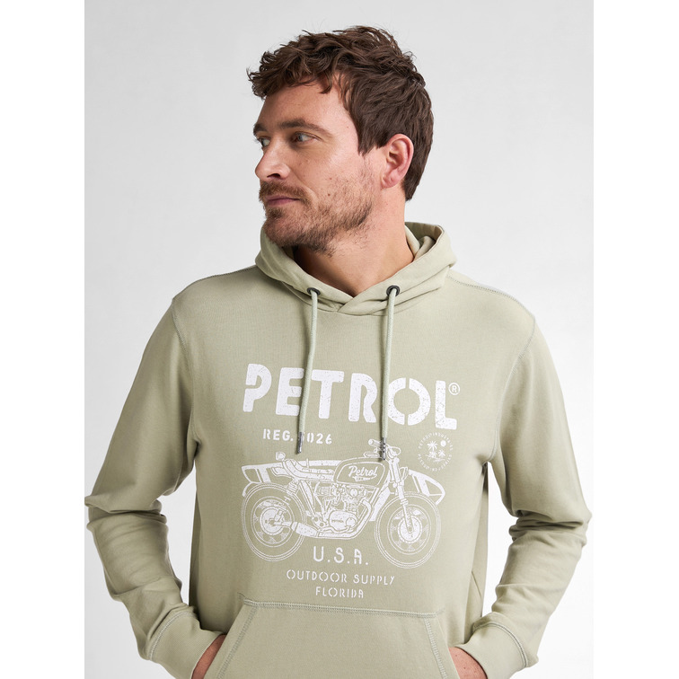 SUDADERA HOMBRE  PETROL INDUSTRIES MEN SWEATER HOODED PRINT