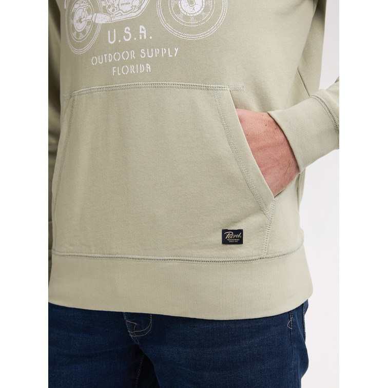 SUDADERA HOMBRE  PETROL INDUSTRIES MEN SWEATER HOODED PRINT