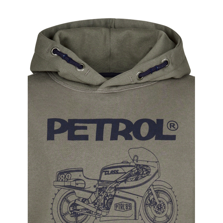 SUDADERA NIÑO  PETROL INDUSTRIES BOYS SWEATER HOODED PRINT