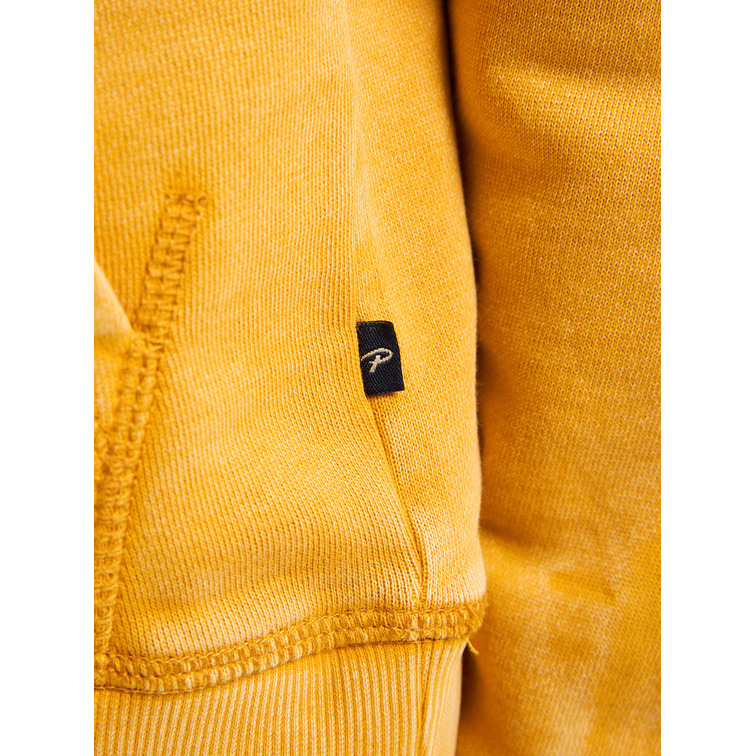 SUDADERA CON CAPUCHA NIÑO PETROL INDUSTRIES CON LOGO ESTAMPADO