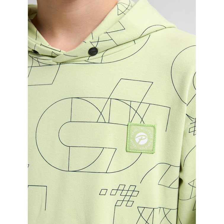 SUDADERA NIÑO PETROL INDUSTRIES ALL OVER PRINT FIT HOLGADO