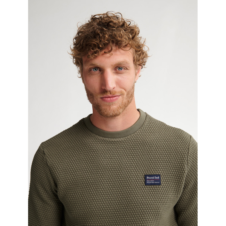 SUDADERA HOMBRE  PETROL INDUSTRIES MEN SWEATER ROUND NECK