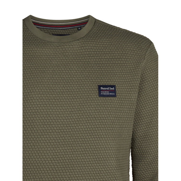 SUDADERA HOMBRE  PETROL INDUSTRIES MEN SWEATER ROUND NECK