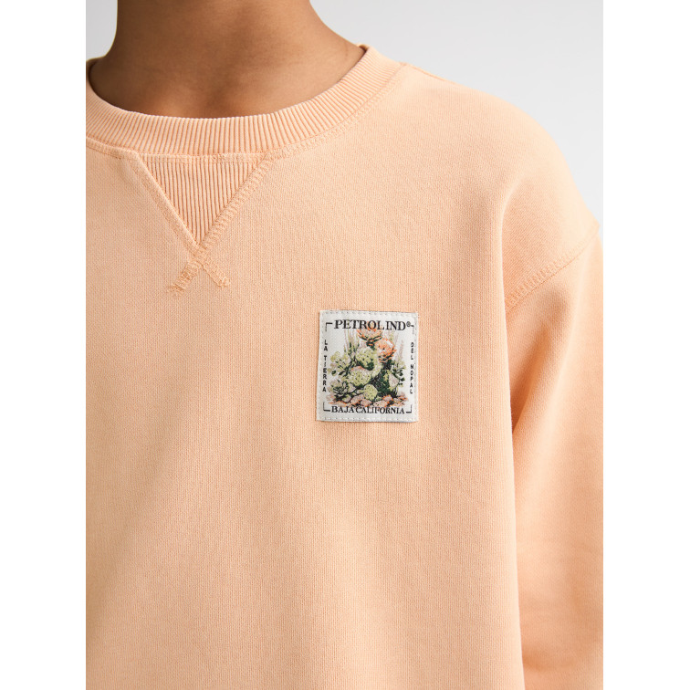 SUDADERA NIÑO  PETROL INDUSTRIES BOYS SWEATER ROUND NECK PRINT