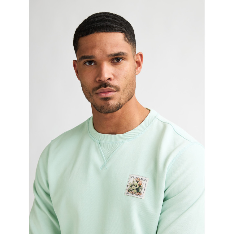 SUDADERA HOMBRE  PETROL INDUSTRIES MEN SWEATER ROUND NECK