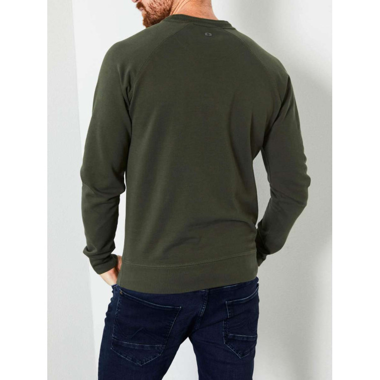SUDADERA HOMBRE  PETROL SWEATER R-NECK