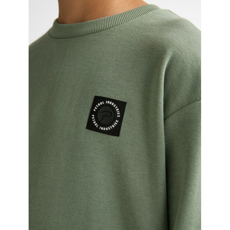 SUDADERA NIÑO  PETROL INDUSTRIES BOYS SWEATER ROUND NECK
