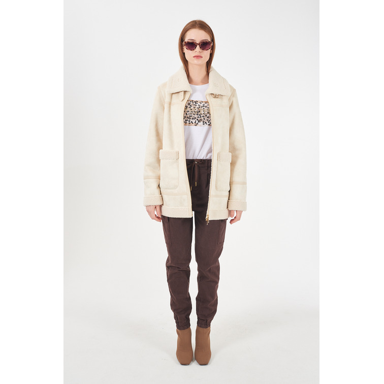 CAMISETA MUJER  YES ZEE T-SHIRT DONNA GIROCOLLO, DIRIT