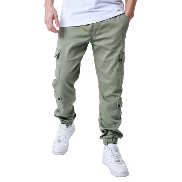PANTALON CARGO UNISEX PROJECT X PARIS MULTIBOLSILLOS CINTURA ELÁSTICA