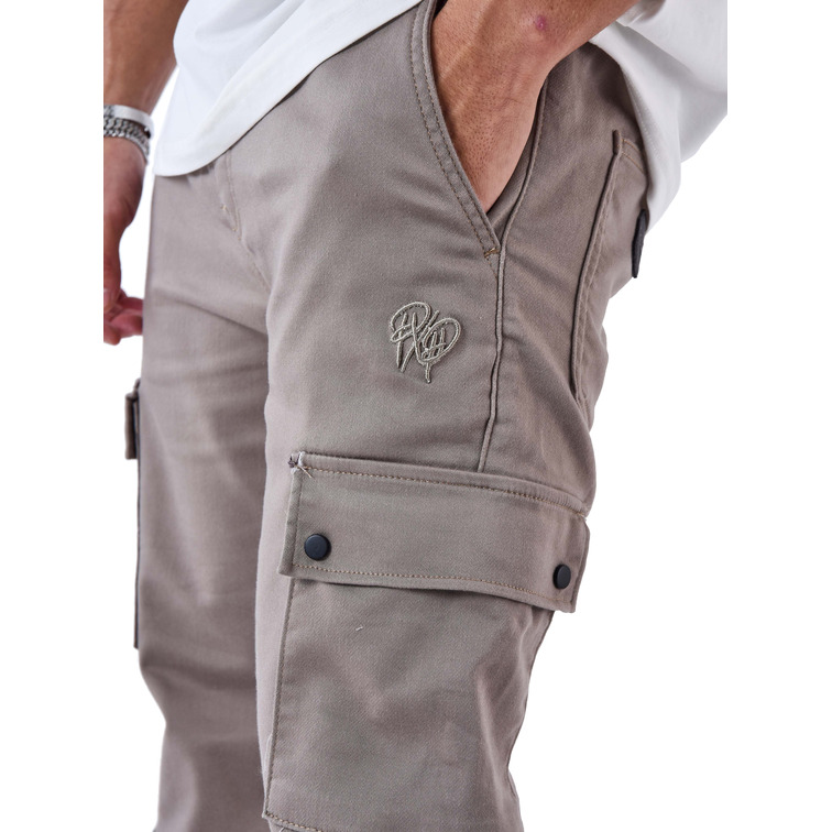 PANTALON CARGO UNISEX PROJECT X PARIS MULTIBOLSILLOS CINTURA ELÁSTICA