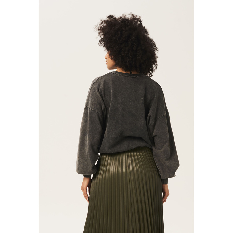 SUDADERA EFECTO DESGASTADO MUJER GARCIA JEANS