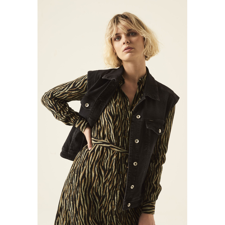 CHALECO VAQUERO MUJER GARCIA JEANS