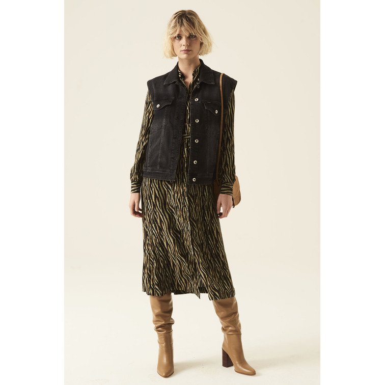 CHALECO VAQUERO MUJER GARCIA JEANS