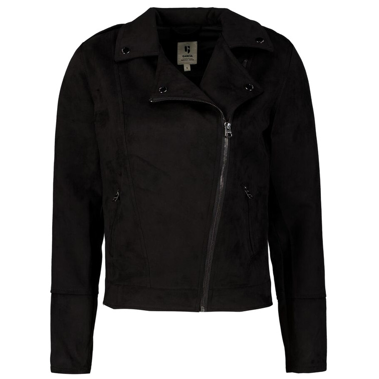 CAZADORA BIKER DE ANTE MUJER GARCIA JEANS