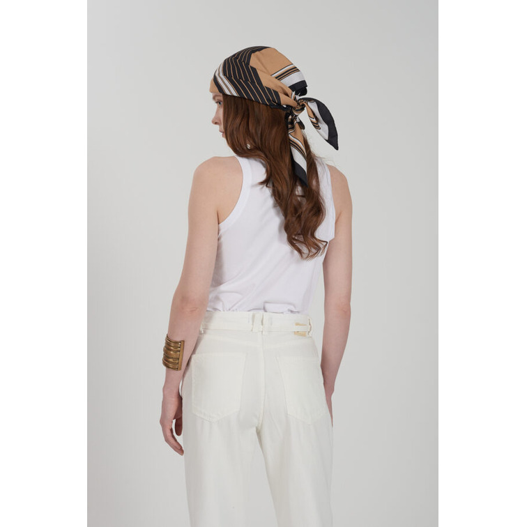 CAMISETA MUJER  YES ZEE TOP CROPPED SMANICATO