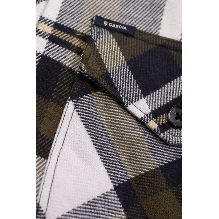 SOBRECAMISA A CUADROS HOMBRE GARCIA JEANS