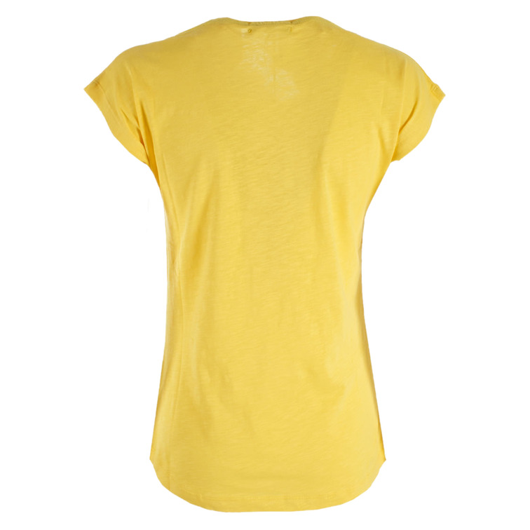 CAMISETA ESTAMPADA CON PEDRERÍA MUJER YES ZEE