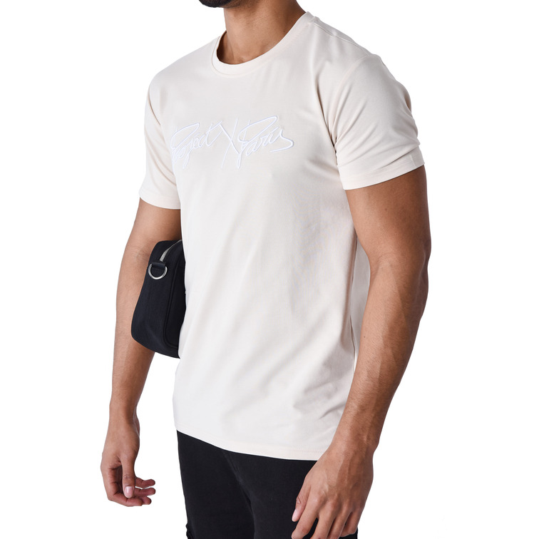 CAMISETA HOMBRE PROYECT X PARIS LOGO BORDADO