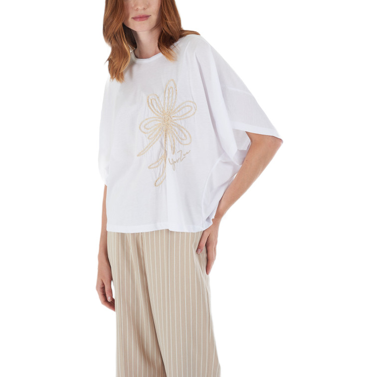 CAMISETA MUJER  YES ZEE T-SHIRT DONNA CROP, OVER