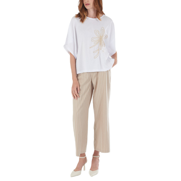 CAMISETA MUJER  YES ZEE T-SHIRT DONNA CROP, OVER
