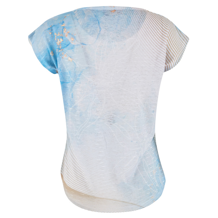 CAMISETA MUJER  YES ZEE T-SHIRT DONNA SMANICATA, STAMP