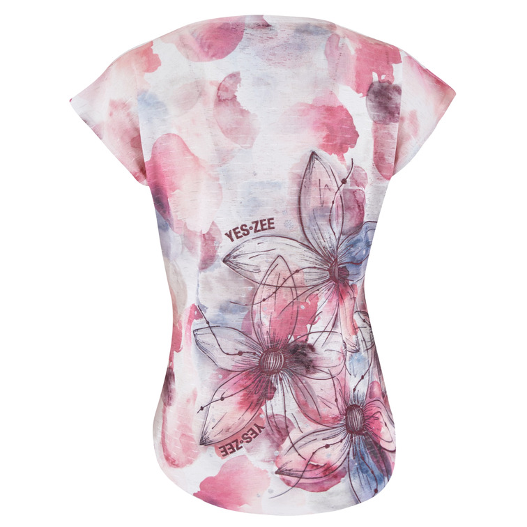 CAMISETA MUJER YESZEE ESTAMPADO SUBLIMADO