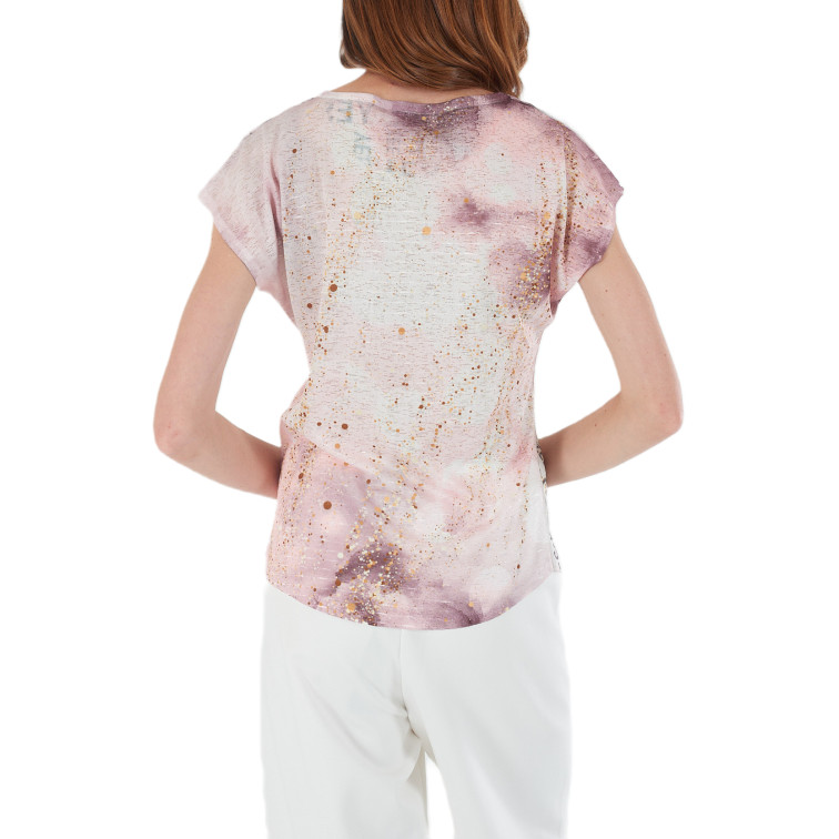 CAMISETA MUJER  YES ZEE T-SHIRT DONNA, STAMPA SUBLIMAT