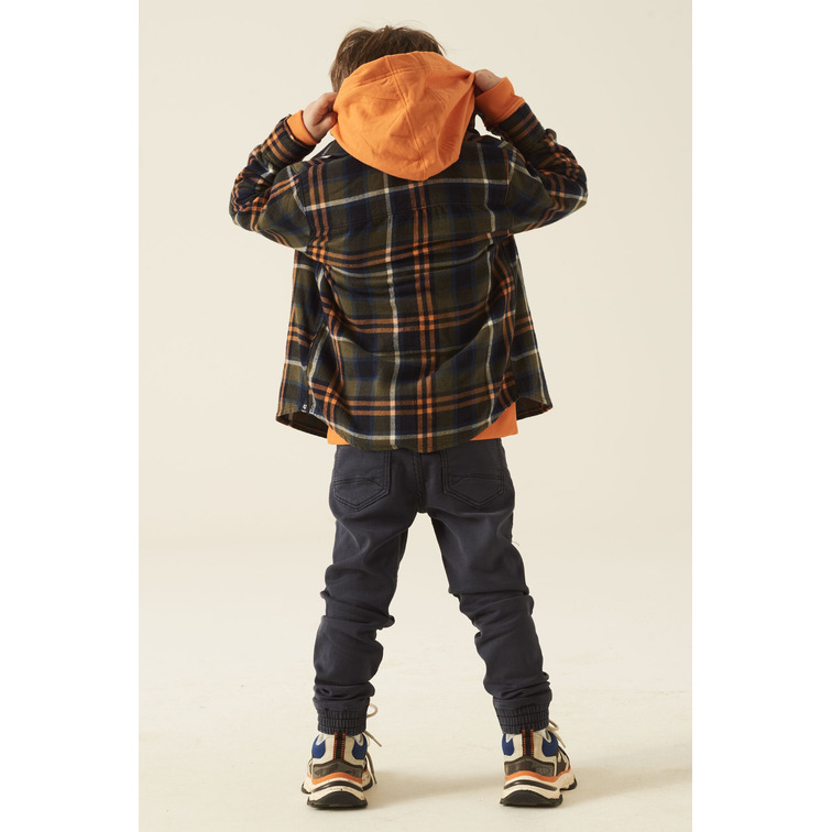 CAMISA DE FRANELA NIÑO GARCIA JEANS
