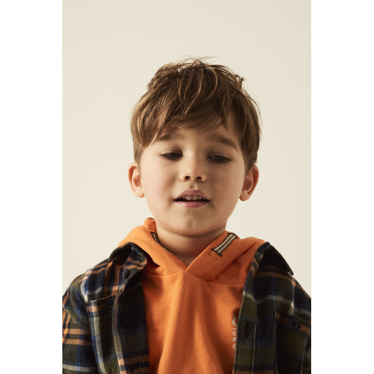 CAMISA DE FRANELA NIÑO GARCIA JEANS