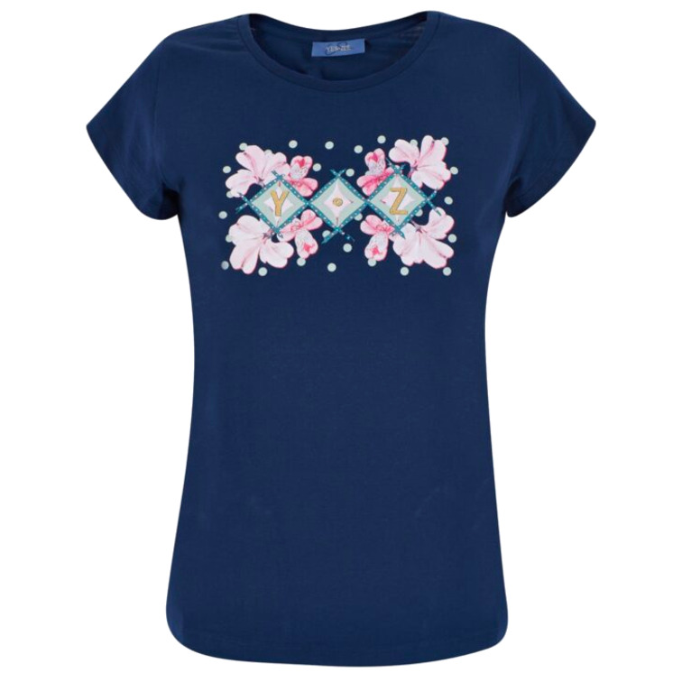 CAMISETA MANGA CORTA MUJER YESZEE ESTAMPADO FLORAL