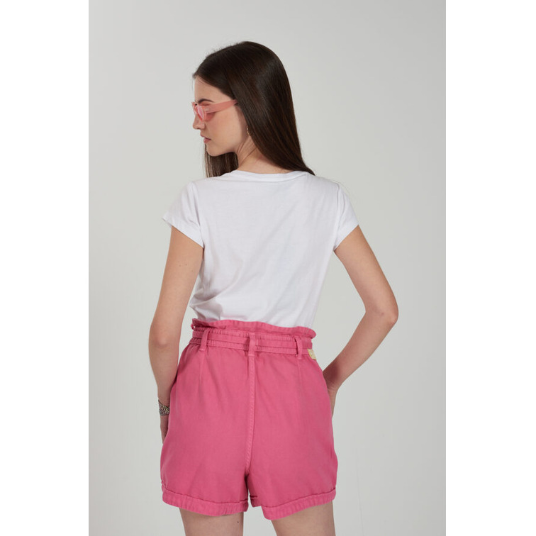 CAMISETA MUJER  YES ZEE T-SHIRT DONNA GIROCOLLO, M/C