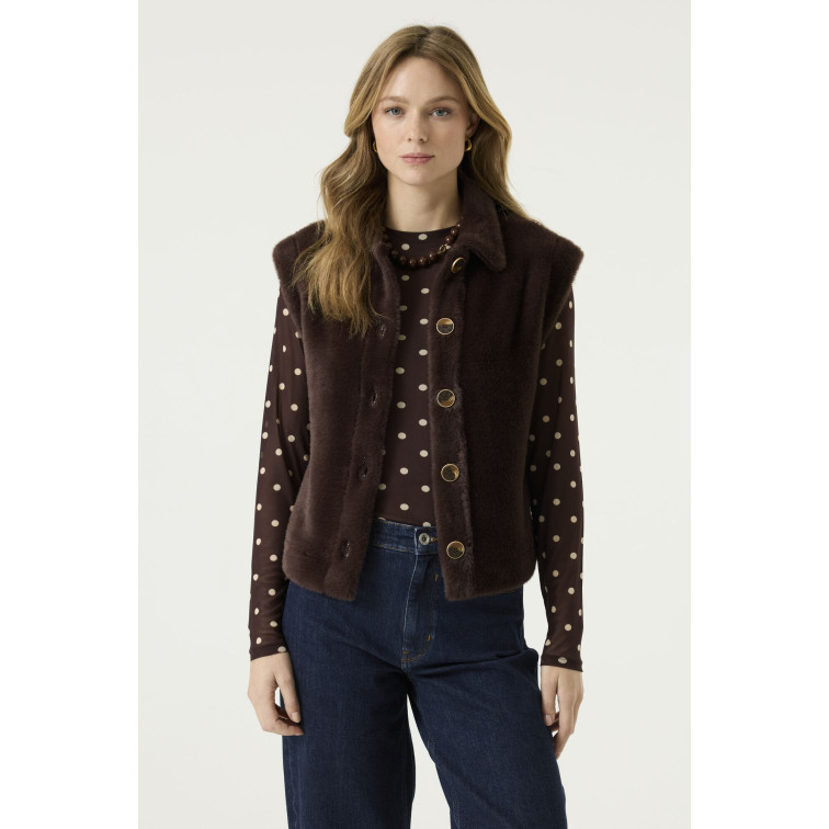 ABRIGO MUJER  GARCIA JEANS COLBERT + GILET