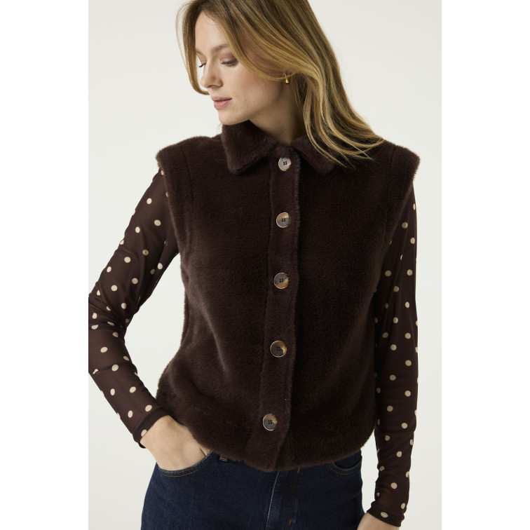ABRIGO MUJER  GARCIA JEANS COLBERT + GILET