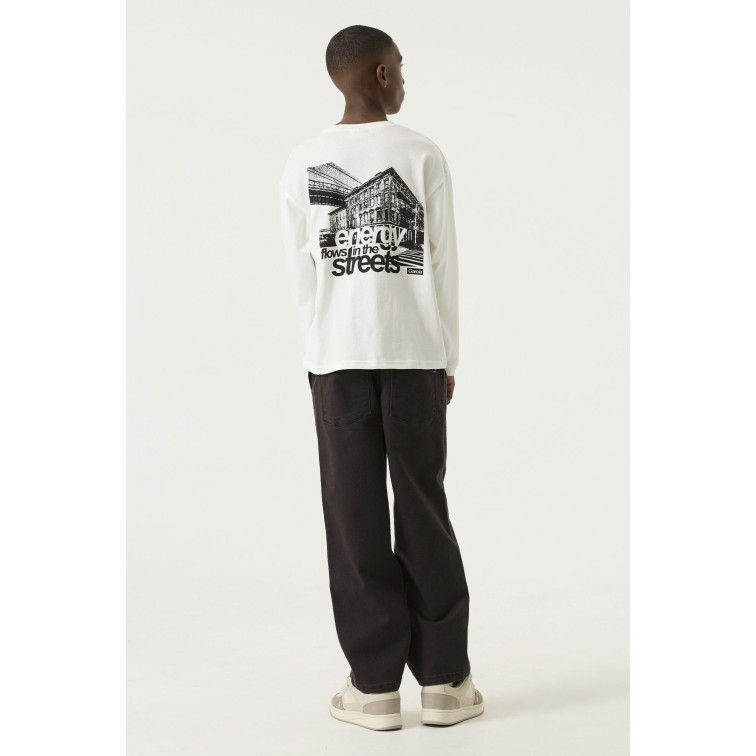 CAMISETA NIÑO  GARCIA JEANS T-SHIRT LONG SLEEVE
