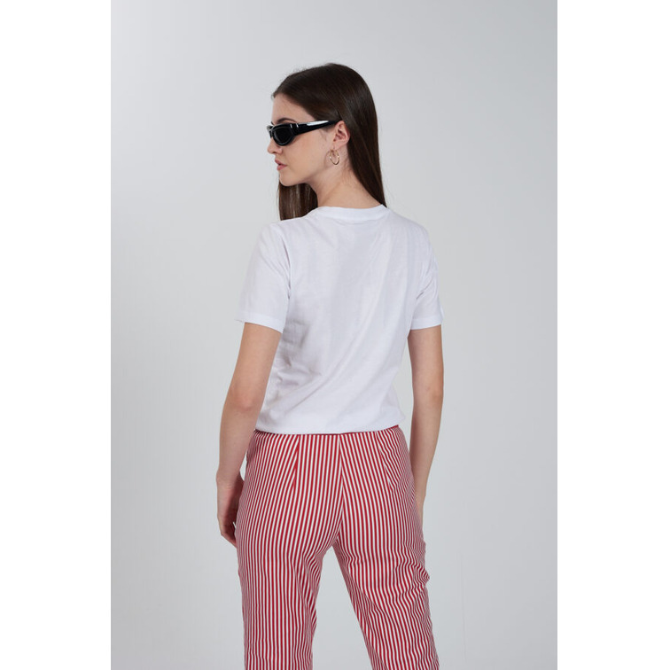 CAMISETA MUJER  YES ZEE T-SHIRT DONNA CORTA, GIROCOLLO
