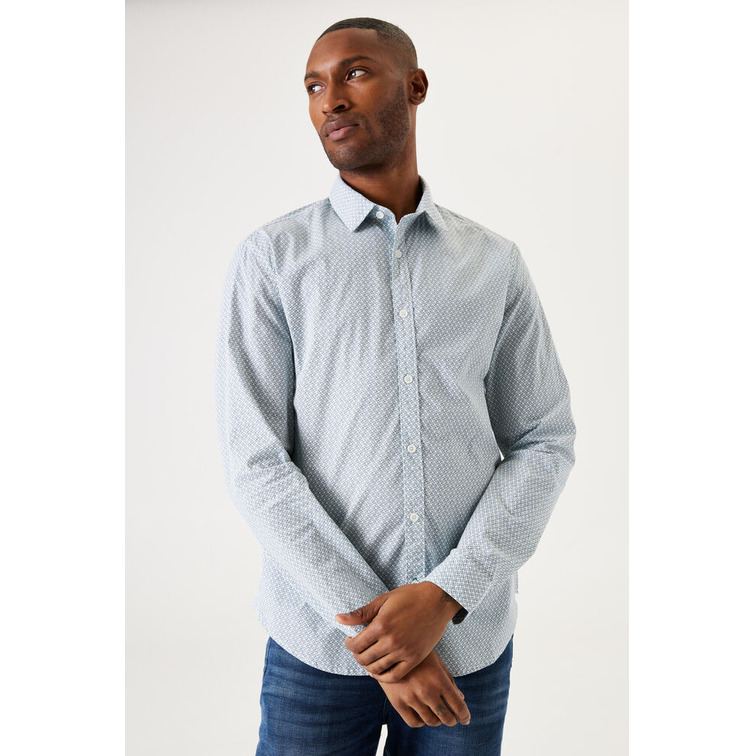 CAMISA HOMBRE GARCIA JEANS ESTAMPADO ALL OVER