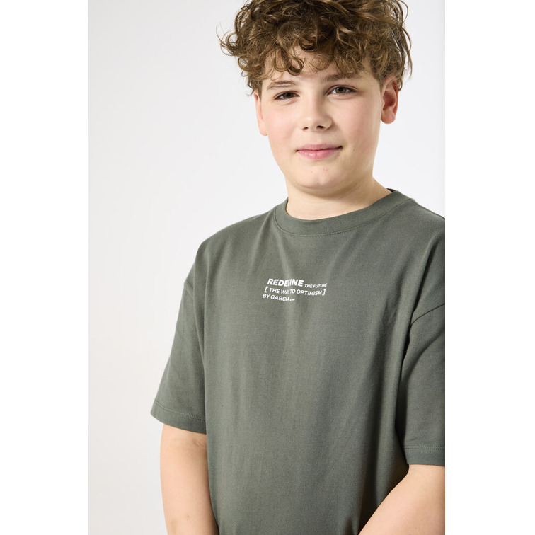 CAMISETA NIÑO GARCIA JEANS ESTAMPADO TEXTO