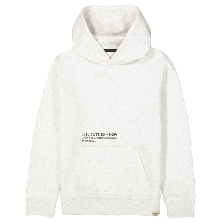 SUDADERA CON CAPUCHA NIÑO GARCIA JEANS ESTAMPADO TEXTO