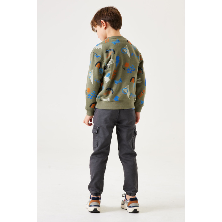 SUDADERA NIÑO GARCIA JEANS ESTAMPADO ALL OVER