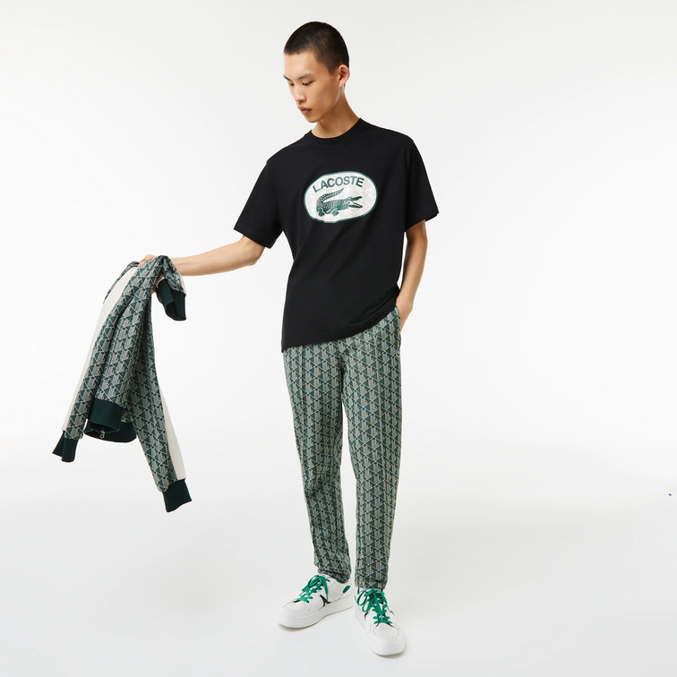 CAMISETA CON ESTAMPADO MONOGRAMA HOMBRE LACOSTE