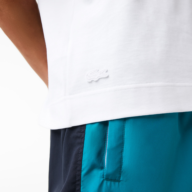 CAMISETA CON ESTAMPADO DE COCODRILO OVERSIZED HOMBRE LACOSTE