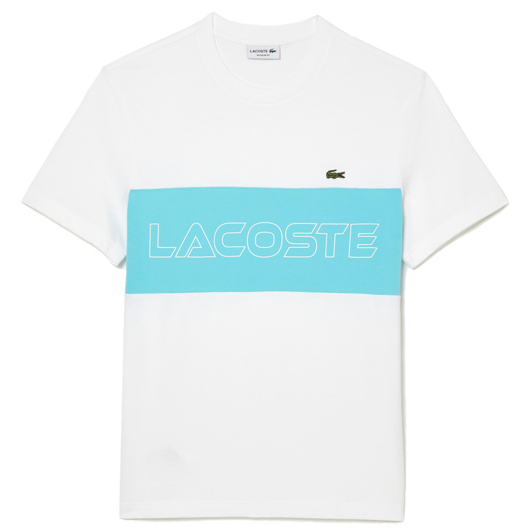 CAMISETA CON ESTAMPADO COLORBLOCK HOMBRE LACOSTE