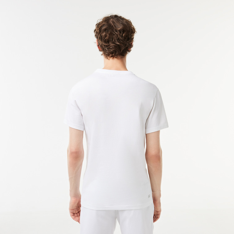 CAMISETA SPORT EN PUNTO DE ALGODÓN HOMBRE LACOSTE