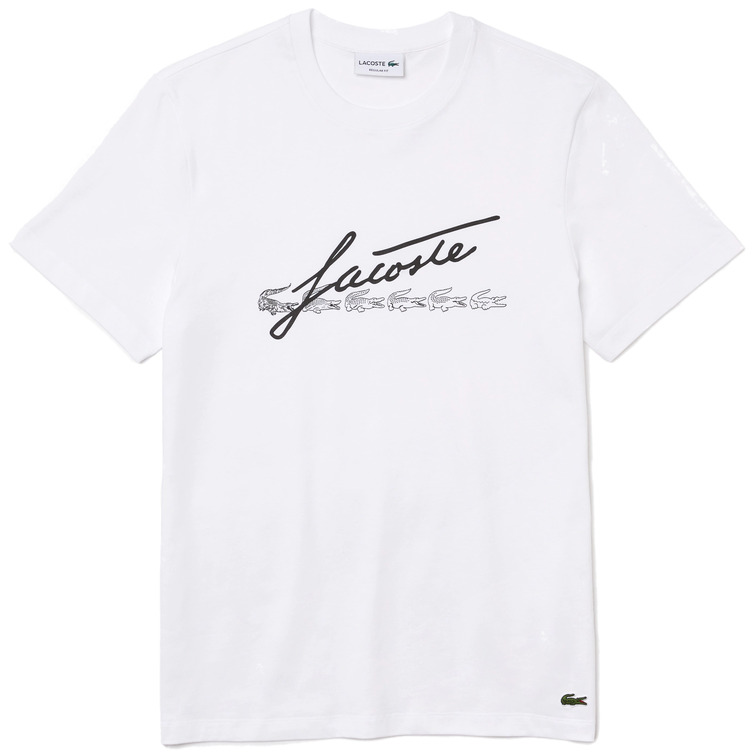 CAMISETA LOGO FIRMA HOMBRE LACOSTE