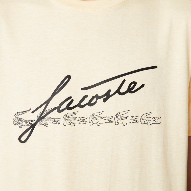 CAMISETA LOGO FIRMA HOMBRE LACOSTE