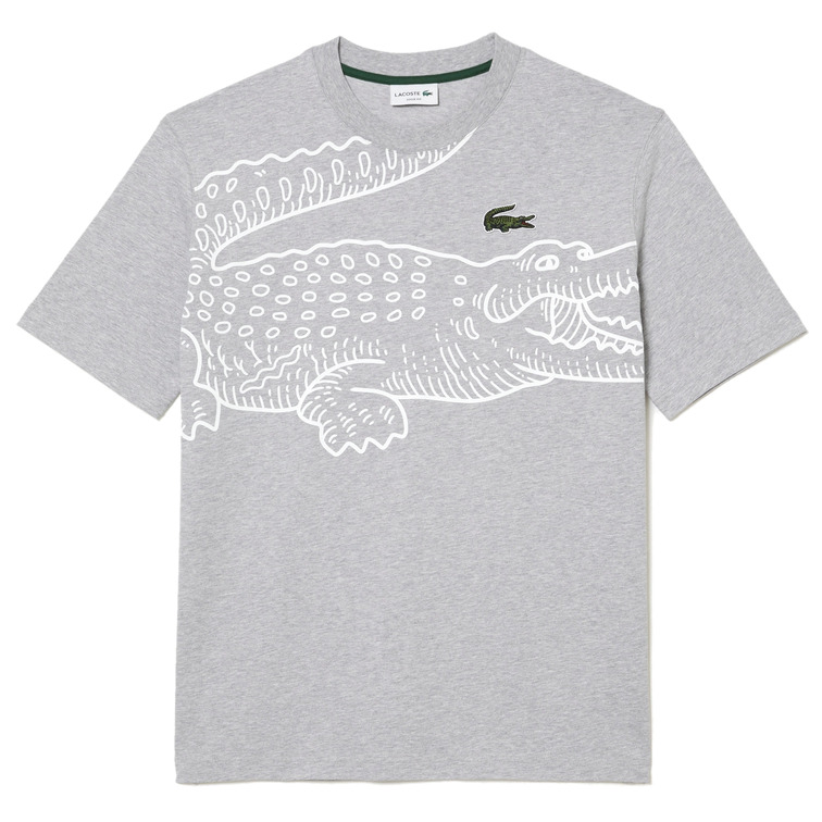 CAMISETA CON ESTAMPADO DE COCODRILO HOMBRE LACOSTE